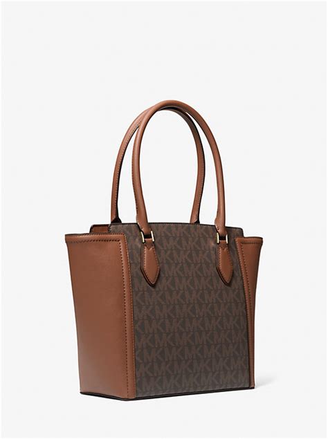 ayden large signature logo tote bag